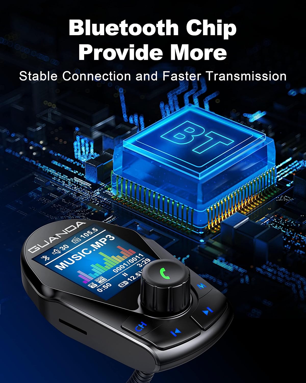 RM200 Bluetooth FM Transmitter Upgraded