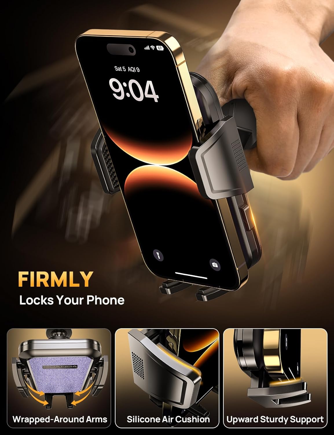 MM700 CD Phone Mount Purple