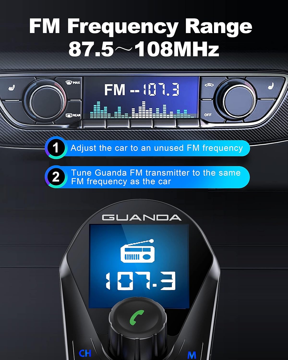 RM200 Bluetooth FM Transmitter Upgraded