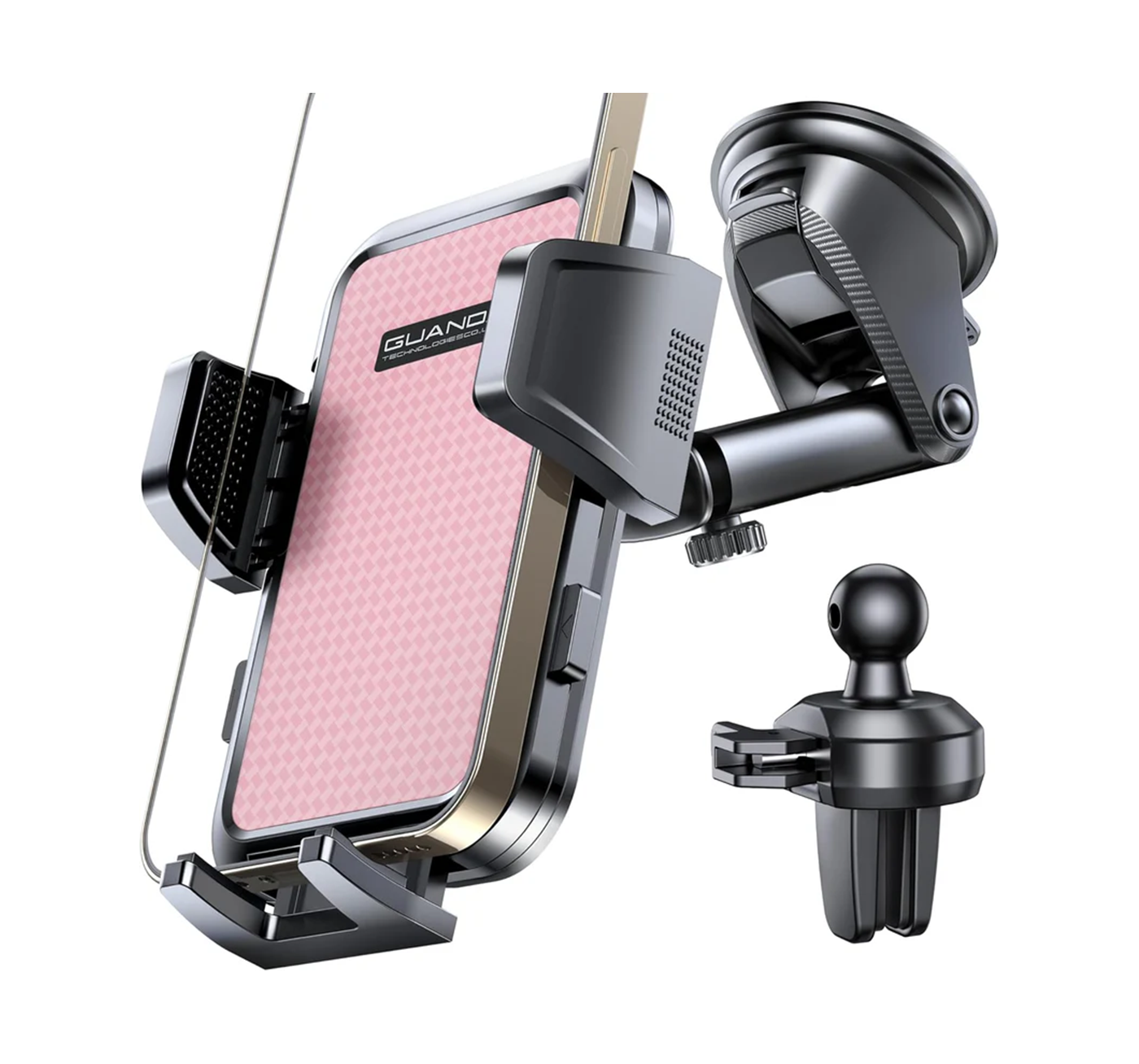 MM400R Car Vent Phone Mount Pink Clip