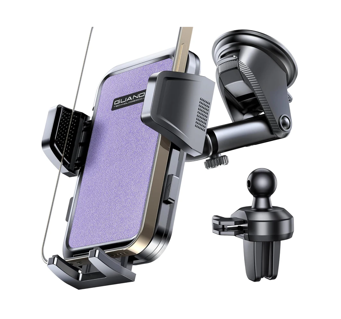 MM400R Car Vent Phone Mount Purple Clip