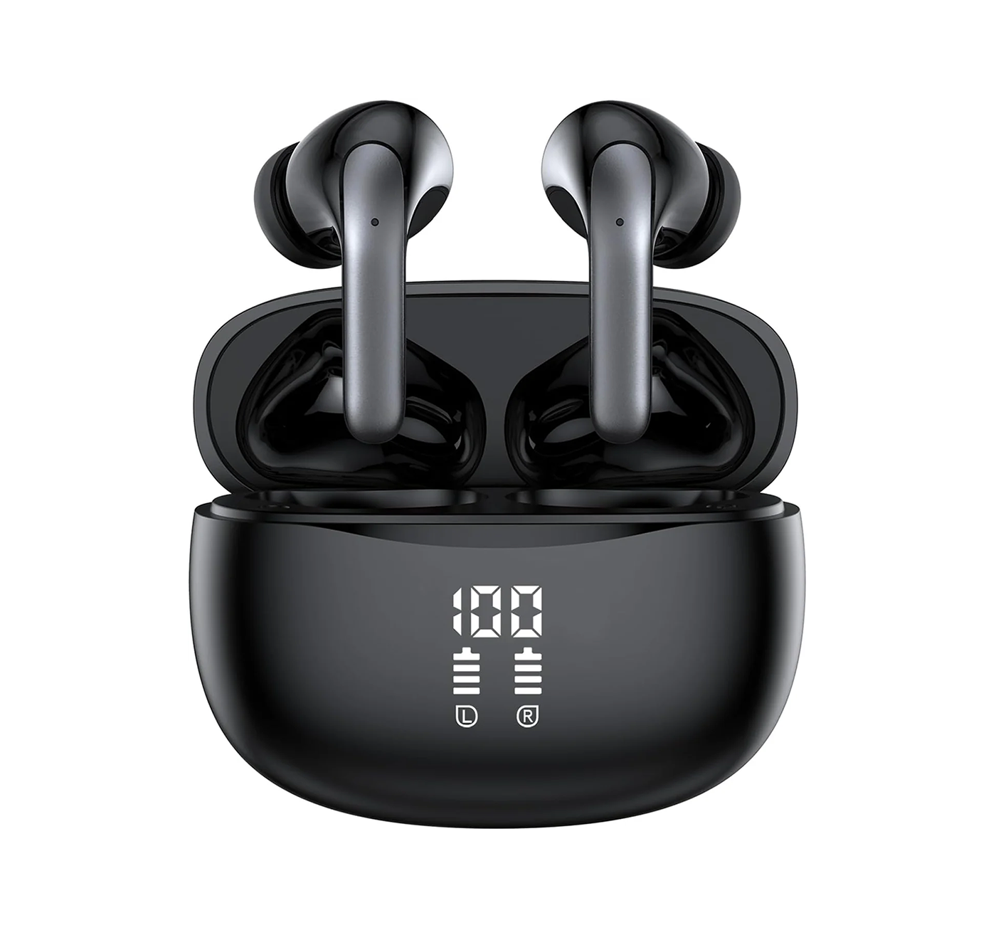 SM300 Wireless Earbuds Single Mic Black