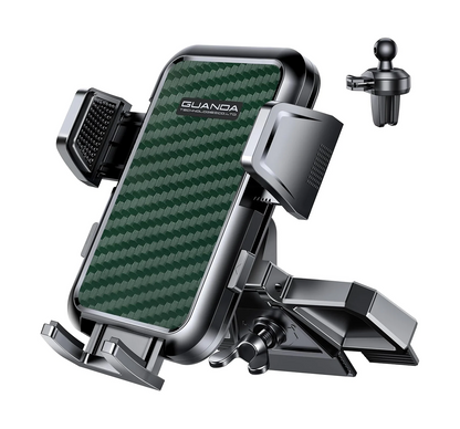 MM700 CD Phone Mount Green Clip
