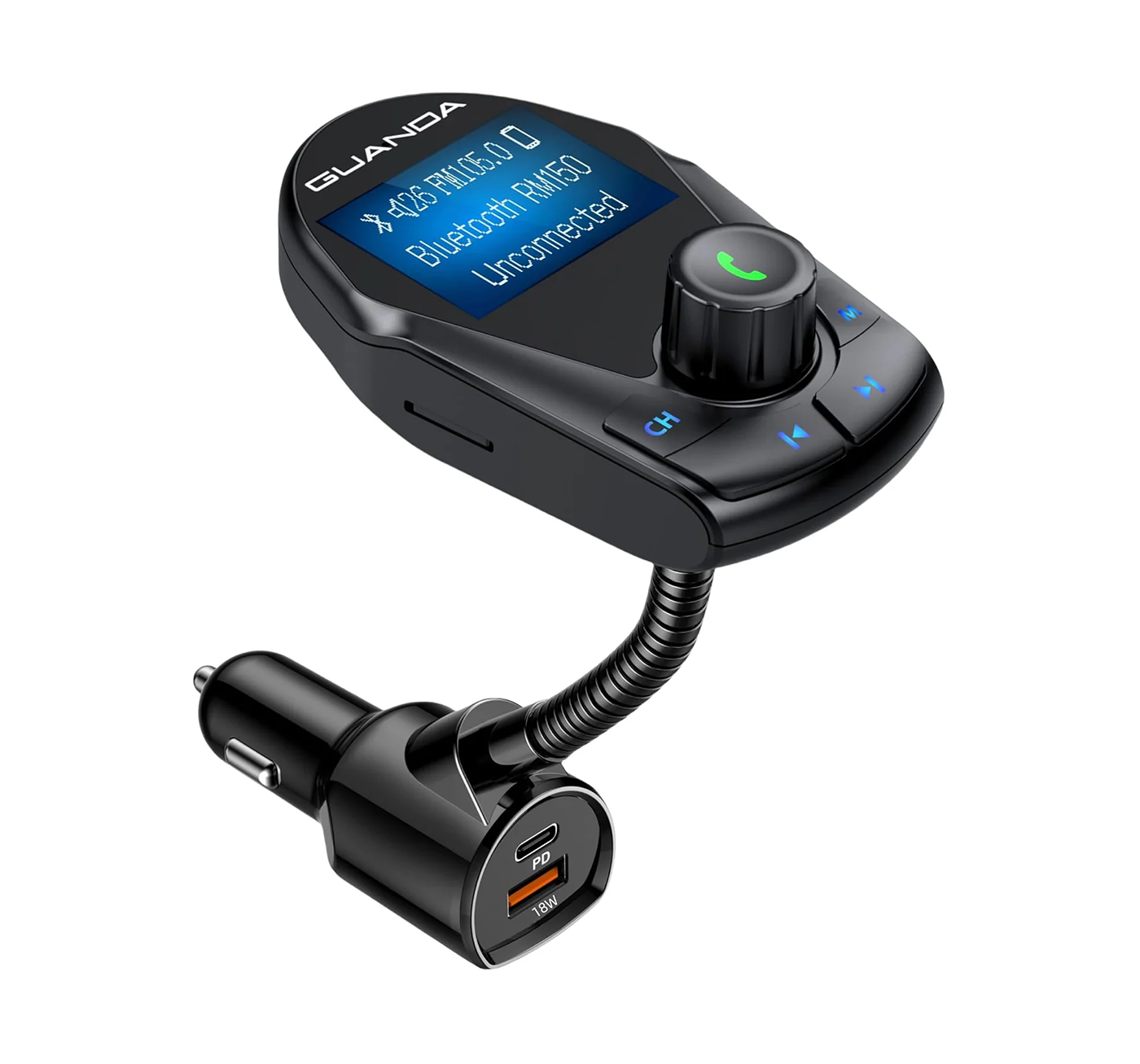 RM150 Car Bluetooth Adapter Charger