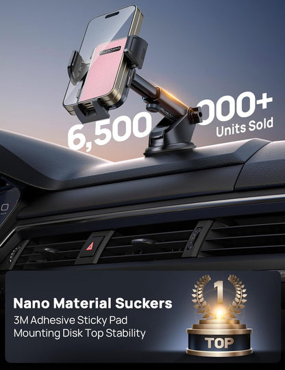 MM400R Car Vent Phone Mount Pink Clip