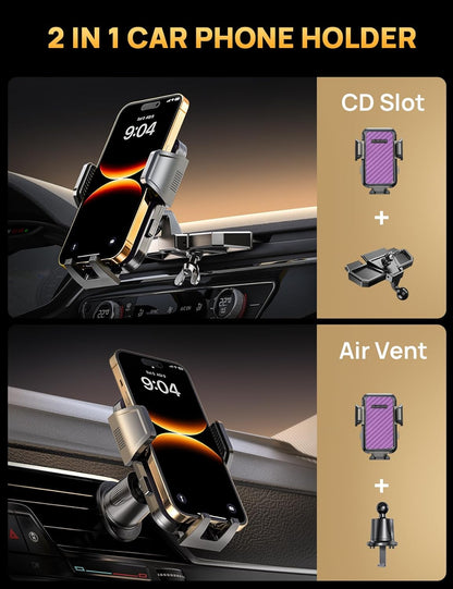 MM700 CD Phone Mount Purple Hook