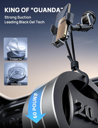 MM400R Car Vent Phone Mount Gold Hook