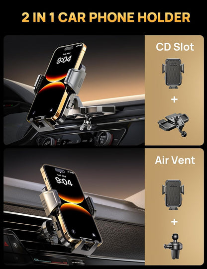 MM700 CD Phone Mount Black Clip