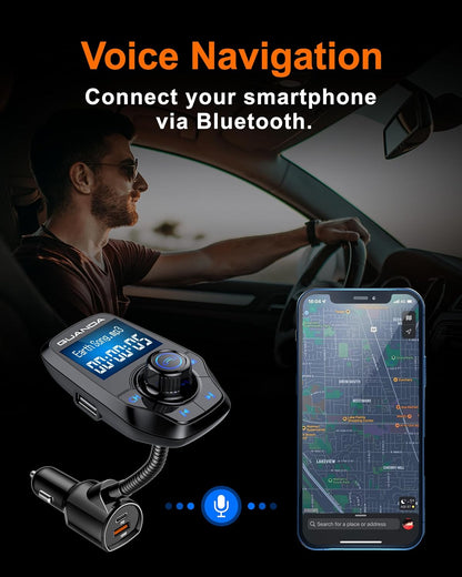 RM130 Bluetooth FM Transmitter Car