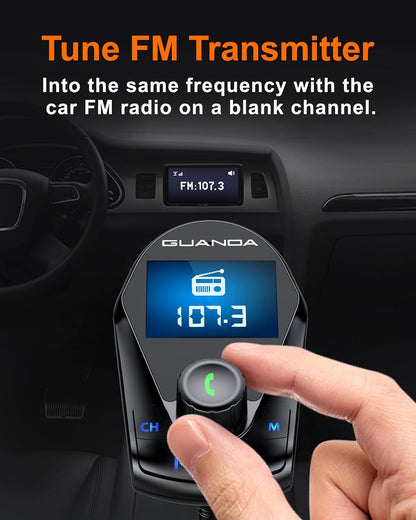 RM150 Car Bluetooth Adapter Charger