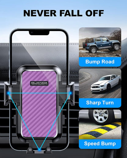 MM300 Car Phone Holder Purple