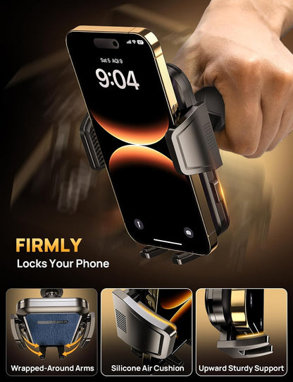 MM700 CD Phone Mount Black Clip