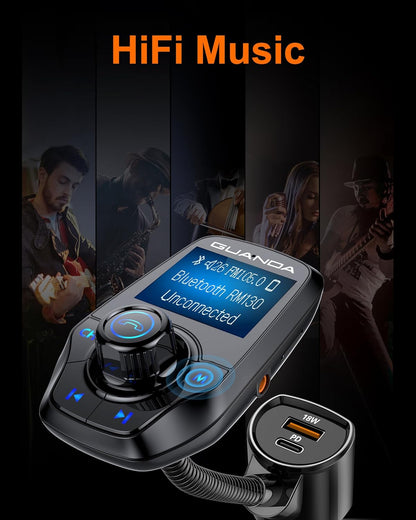 RM130 Bluetooth FM Transmitter Car