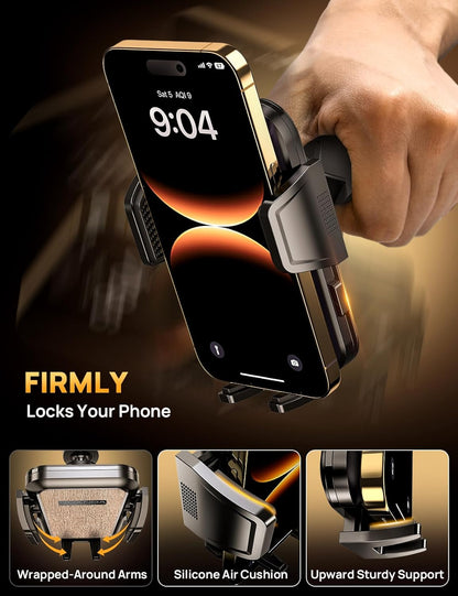 MM700 CD Phone Mount Gold Clip