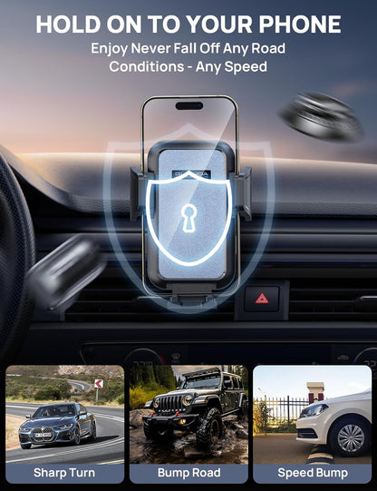 MM400R Car Vent Phone Mount Blue Clip