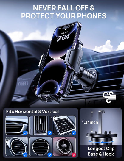 MM300 Car Phone Holder Black