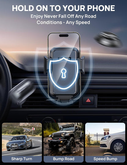 MM400R Car Vent Phone Mount Gray Clip