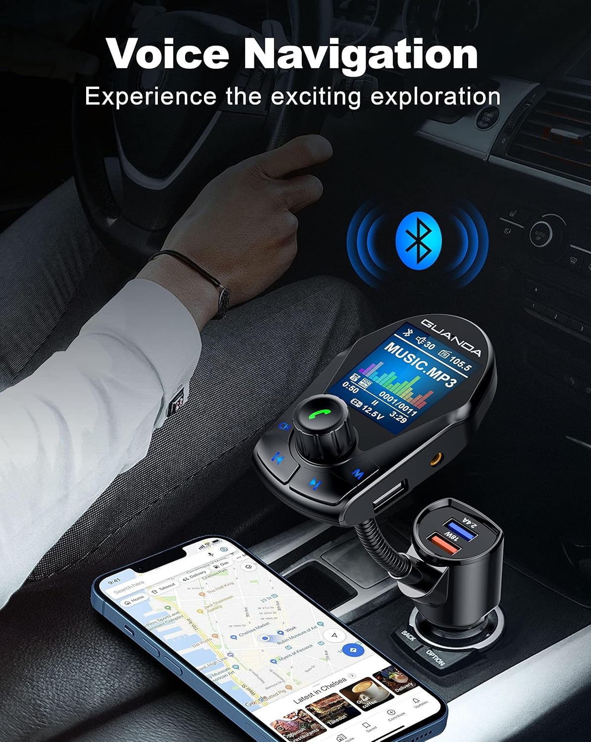 RM200 Bluetooth FM Transmitter Upgraded