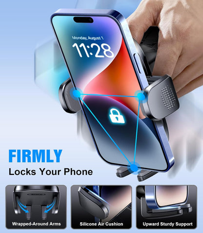 CD Car Phone Holder BLACK