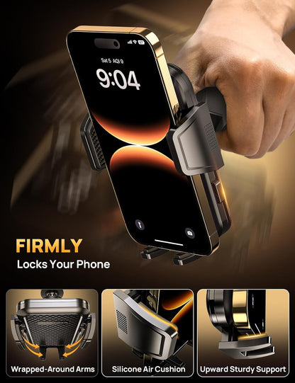 MM700 CD Phone Mount Black Clip