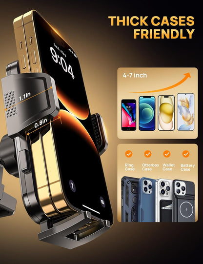 MM700 CD Phone Mount Gold Clip