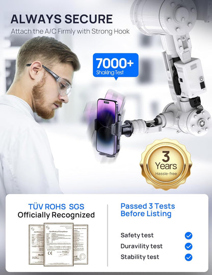 MM300 Car Phone Holder Purple