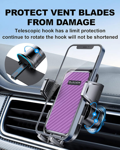 MM300 Car Phone Holder Purple
