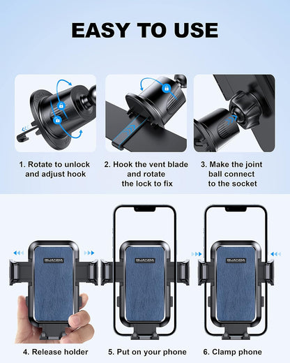 MM300 Car Phone Holder Cyan