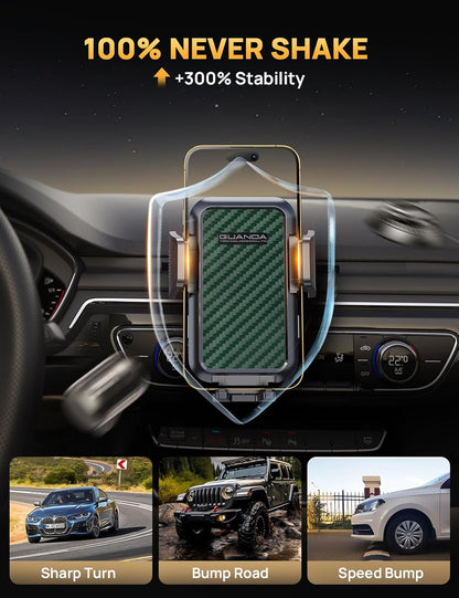 MM700 CD Phone Mount Green Hook