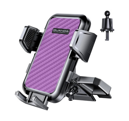 MM700 CD Phone Mount Purple Hook