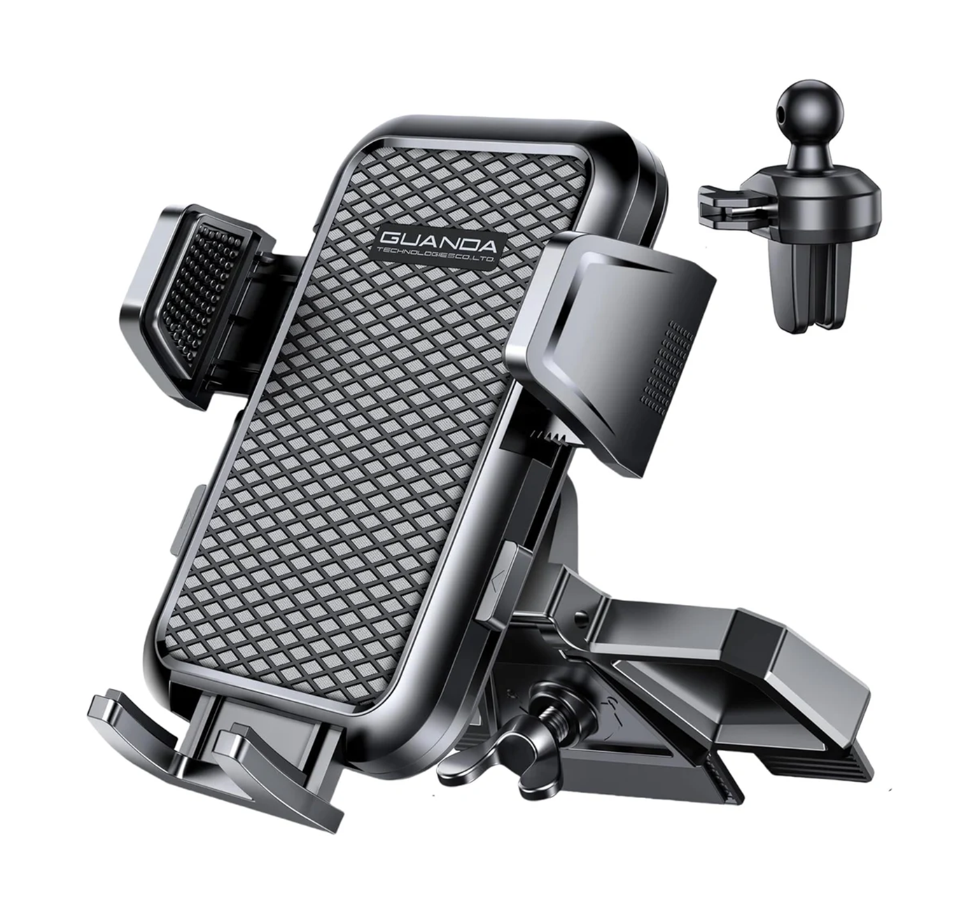MM700 CD Phone Mount Black Clip