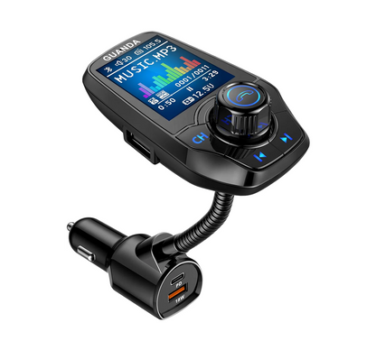RM100 Bluetooth FM Transmitter PD Black